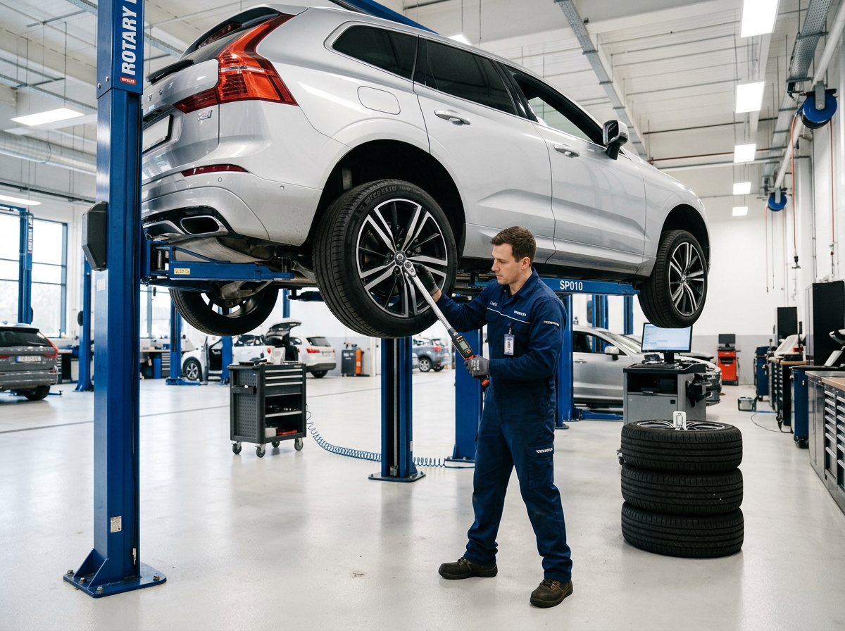 Tyre Rotation and Tread Inspection